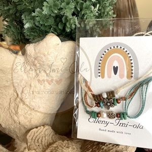 Hand Made Boho Bracelets 🌵 Set of Three